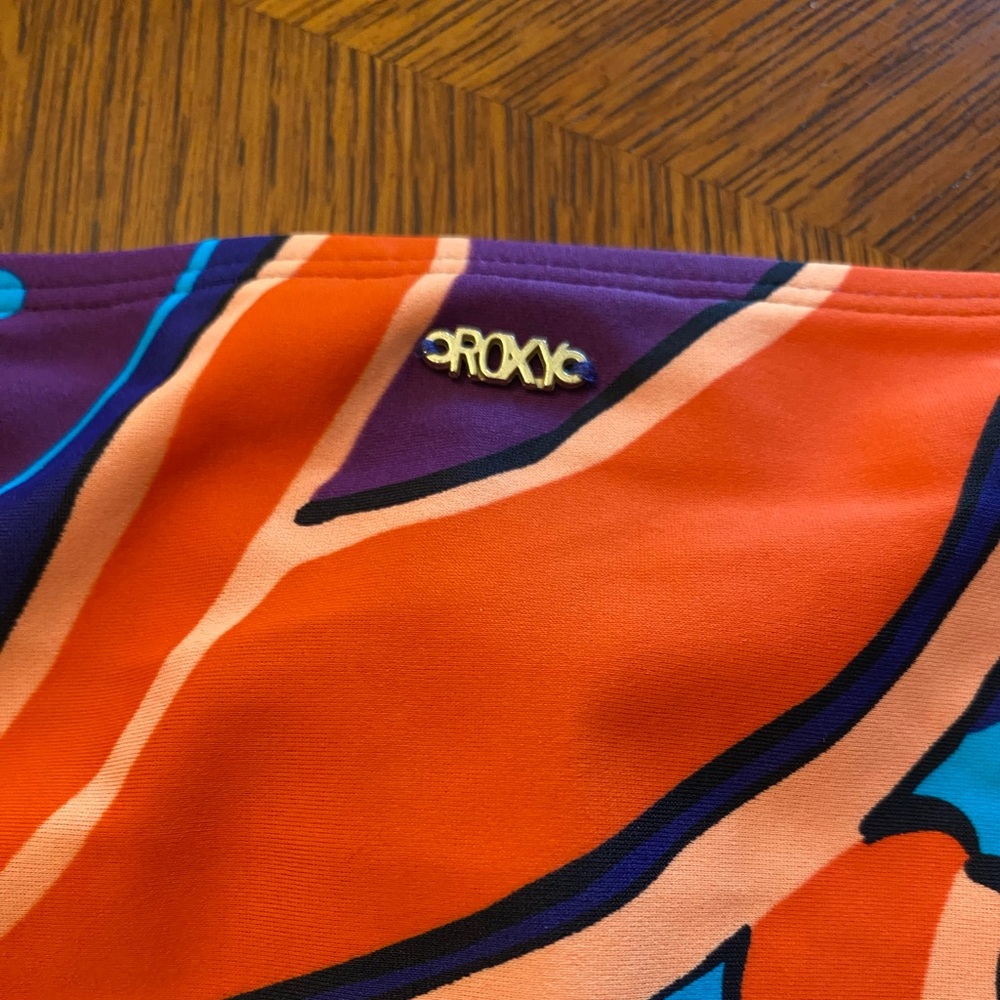 Roxy Size Large 70S LOWRIDER TIE SIDE Bikini NWT - Picture 9 of 9